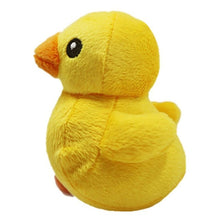 Load image into Gallery viewer, Small Stuffed Squeaky Yellow Duck