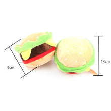 Load image into Gallery viewer, Medium Stuffed Squeaky Burger