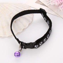 Load image into Gallery viewer, Easy Wear Colourful Collar With Bell for Small Cat Dog