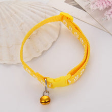 Load image into Gallery viewer, Easy Wear Colourful Collar With Bell for Small Cat Dog
