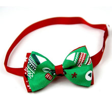 Load image into Gallery viewer, Christmas Holiday Bow Tie Collar for Cat Dog