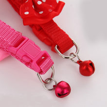 Load image into Gallery viewer, Dotted Bow Tie Collar with Bell for Cat Dog