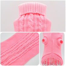 Load image into Gallery viewer, Warm Knitted Sweater for Puppy and Kitten