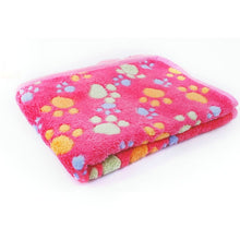 Load image into Gallery viewer, Winter Warm Thick Coral Fleece Blanket / Mat / Sleeping Bed For Small Medium Cats Dogs