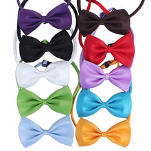 Load image into Gallery viewer, Plain Bow Tie Collar for Cat Dog