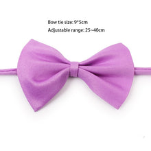 Load image into Gallery viewer, Plain Bow Tie Collar for Cat Dog