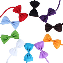 Load image into Gallery viewer, Plain Bow Tie Collar for Cat Dog