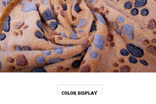 Load image into Gallery viewer, Winter Warm Thick Coral Fleece Blanket / Mat / Sleeping Bed For Small Medium Cats Dogs