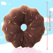Load image into Gallery viewer, Small Stuffed Squeaky Pink Donut