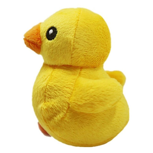 Small Stuffed Squeaky Yellow Duck