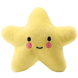Small Stuffed Squeaky Yellow Star