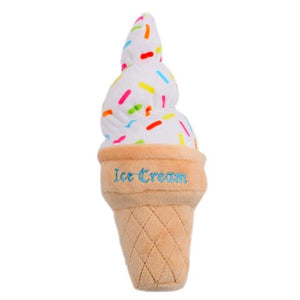 Medium Stuffed Squeaky Ice Cream Cone