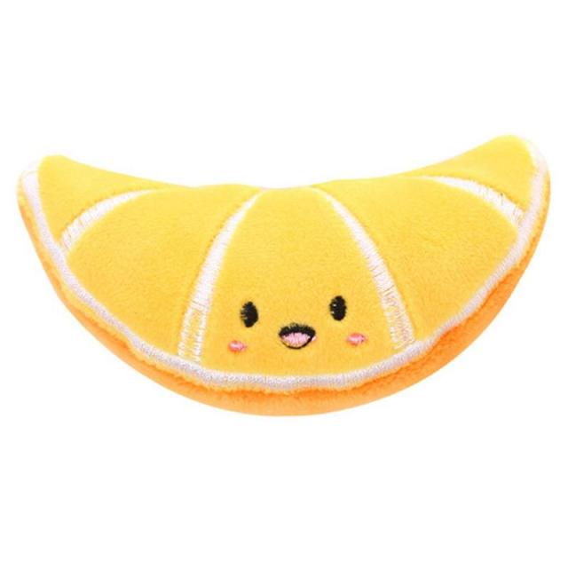Small Sliced Orange Shaped Plush