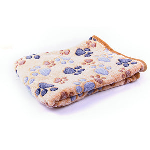 Winter Warm Thick Coral Fleece Blanket / Mat / Sleeping Bed For Small Medium Cats Dogs
